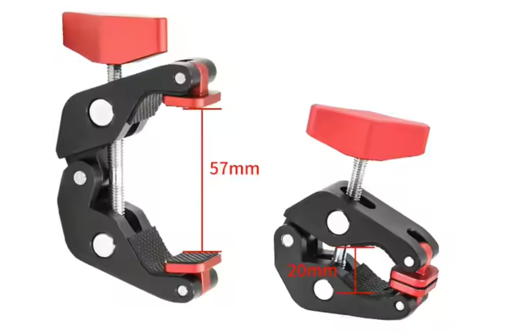 Augmenta mini magic arm clamp dimensions