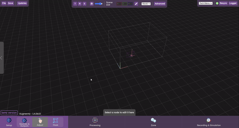 Views in the web interface