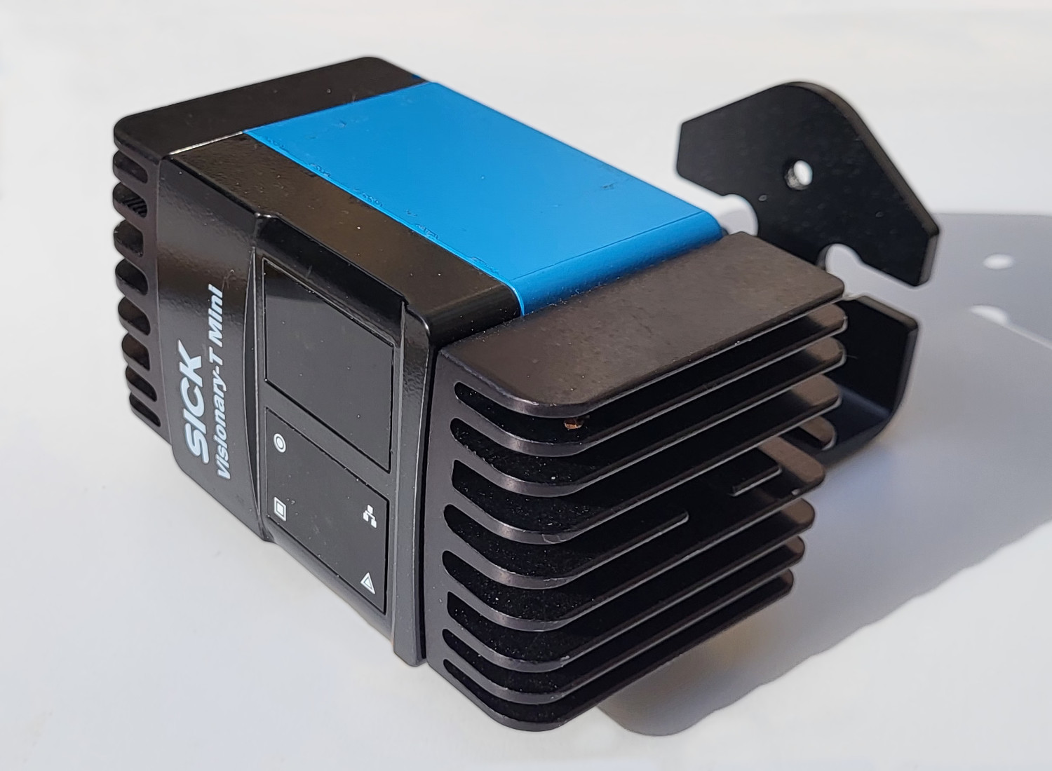 Visionary T-Mini with heat sink and mount (front view)