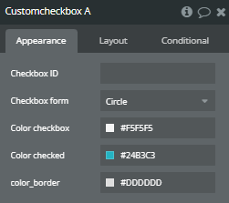 Plugin properties.