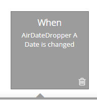 Element event: AirDateDropper is changed.