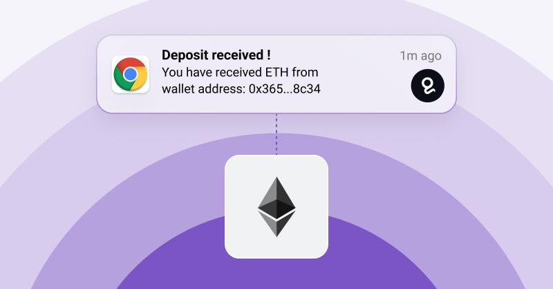 How to Set Up Transaction Notifications for Non-Custodial Wallets: A ...