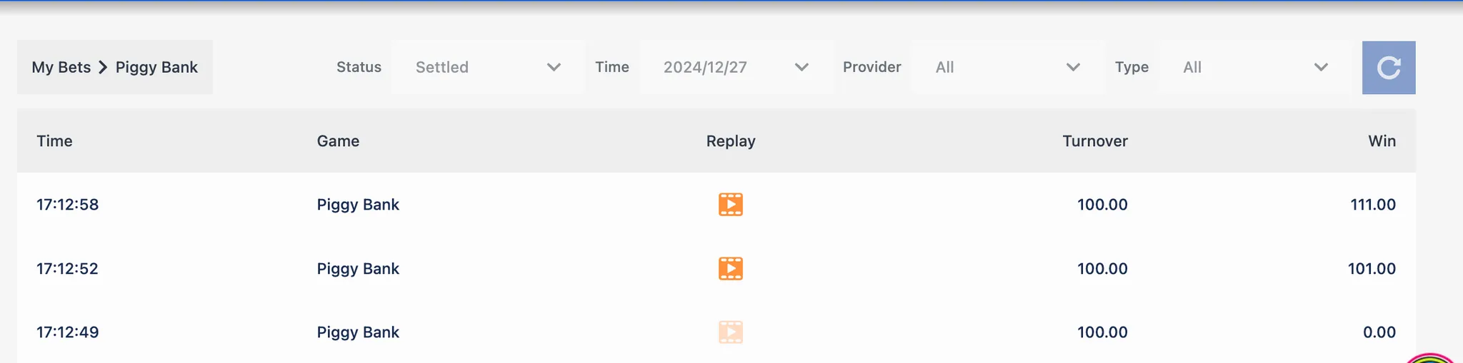 现金网前台画面 Web version front-end interface
