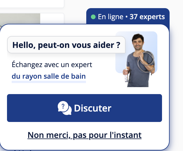 Mano Mano le fait très bien en valorisant ses experts en ligne