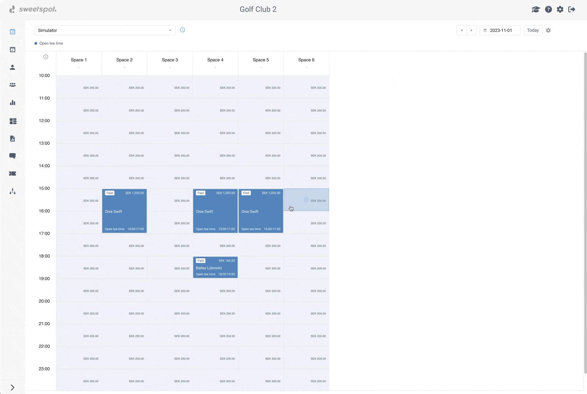 Move booking flow