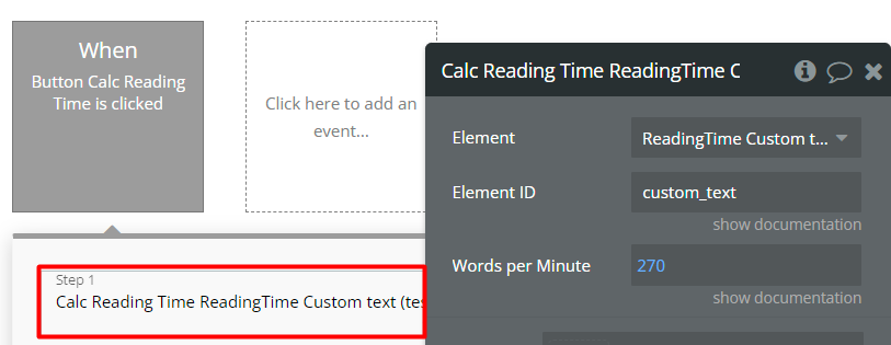 Text Read Time Estimator