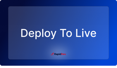 Deploy To Live