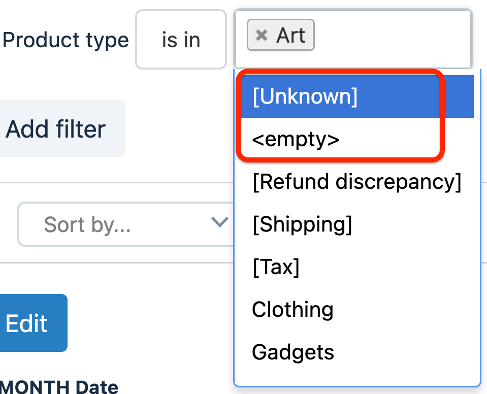 Text fields