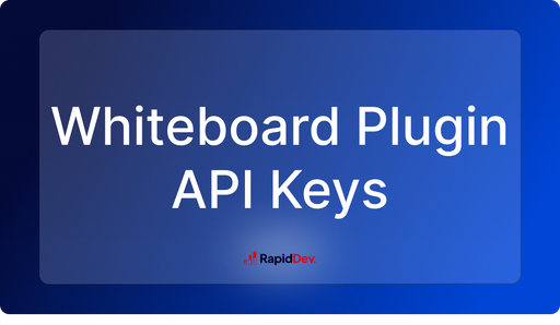 Whiteboard Plugin API Keys