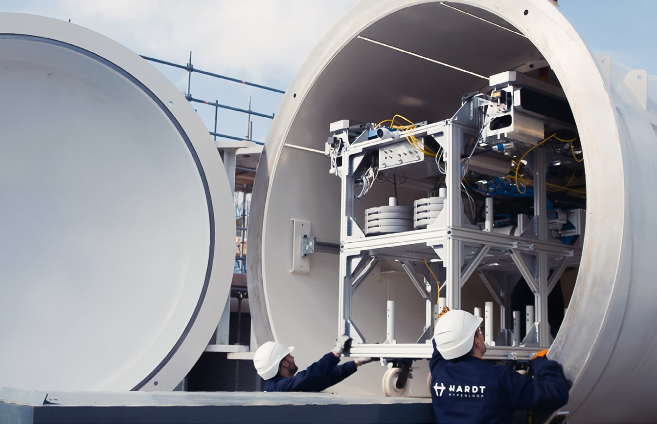 Figure 19: The test vehicle being loaded into the facility.