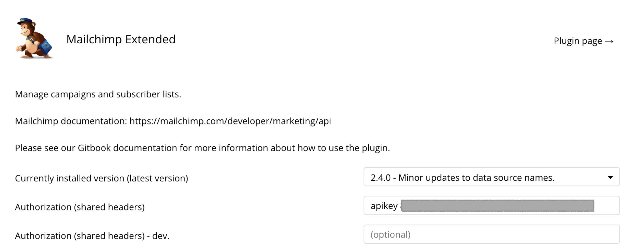 Make sure you add apikey and a space before pasting in your API key.