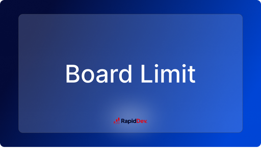 Change the Board Limitation