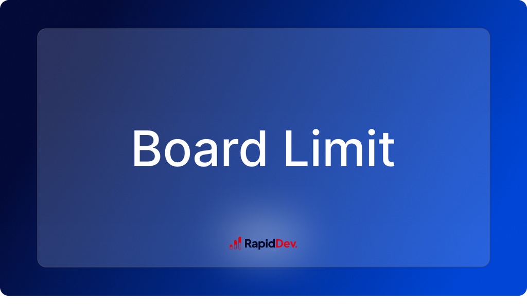 Change the Board Limitation
