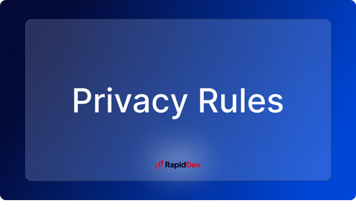 Privacy Rules