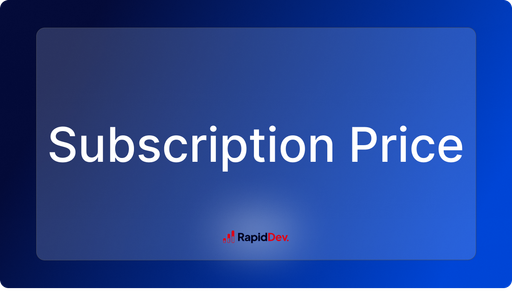 Change the Subscription Price