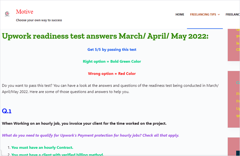 https://mrmotive.com/pass-upwork-readiness-test/