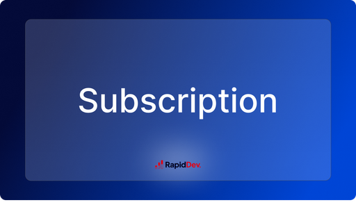 Subscription System