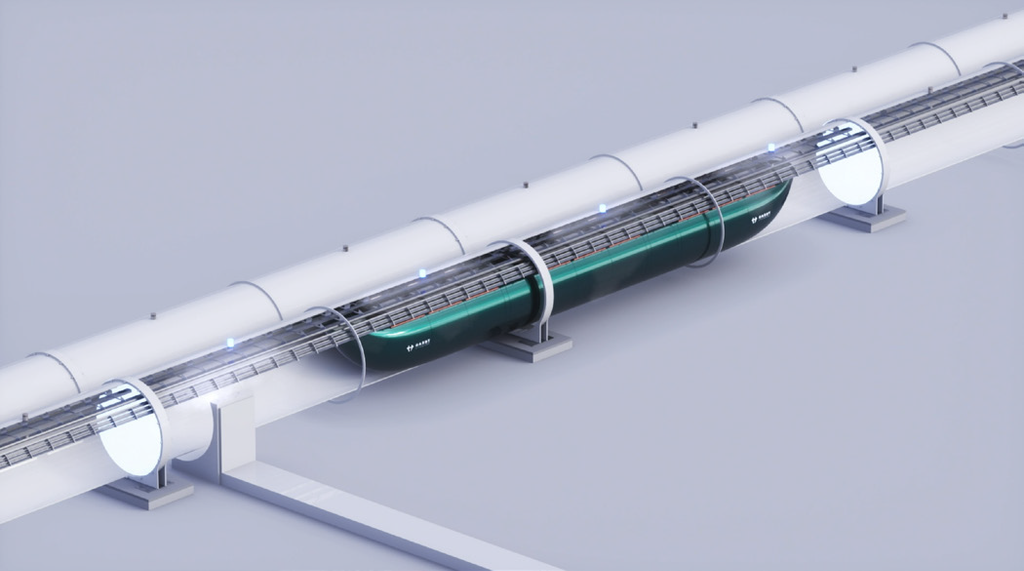 Step 2: A section of the tube is sealed-off and pressurized.