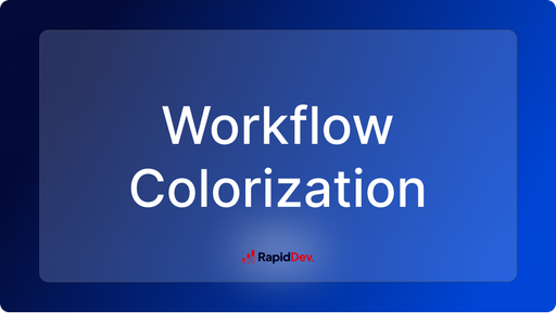 Workflow Colorization