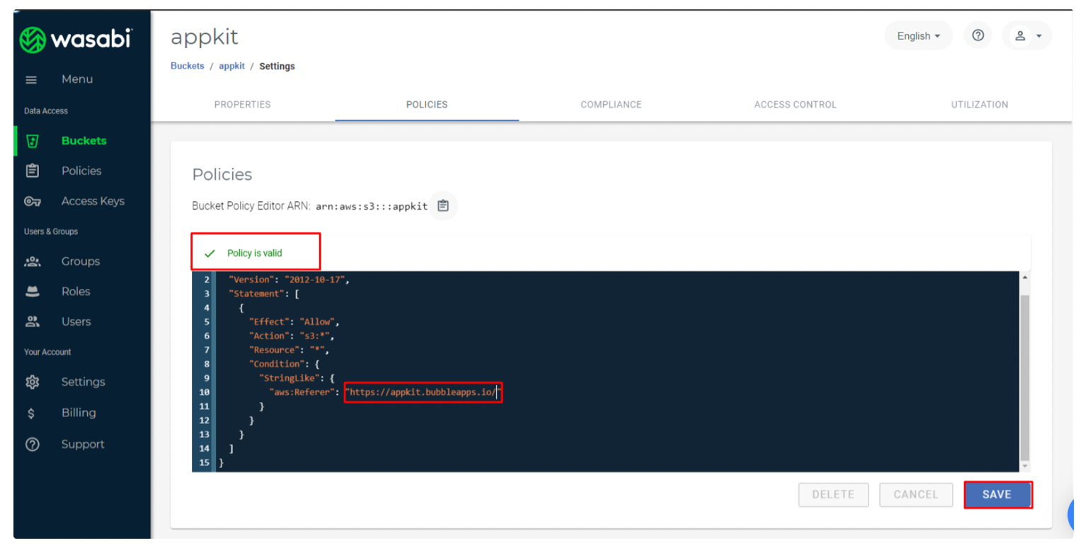 Wasabi Cloud Storage