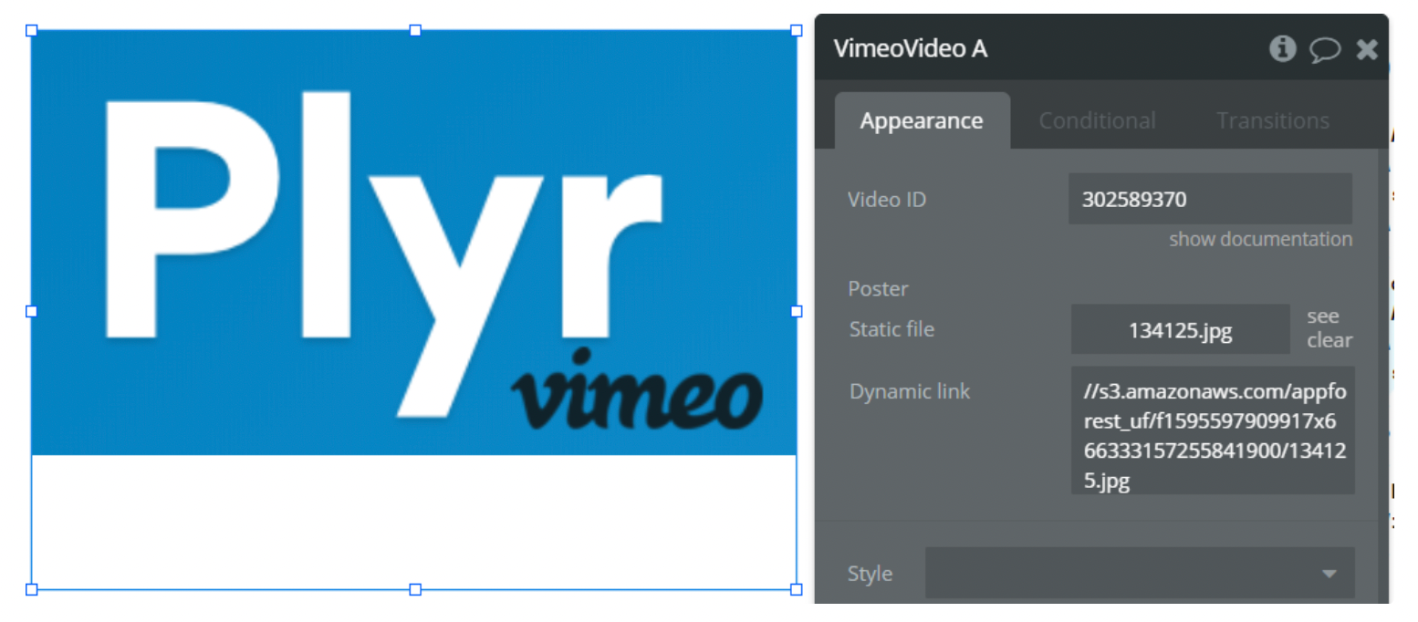 Plyr - Video Player Plugin