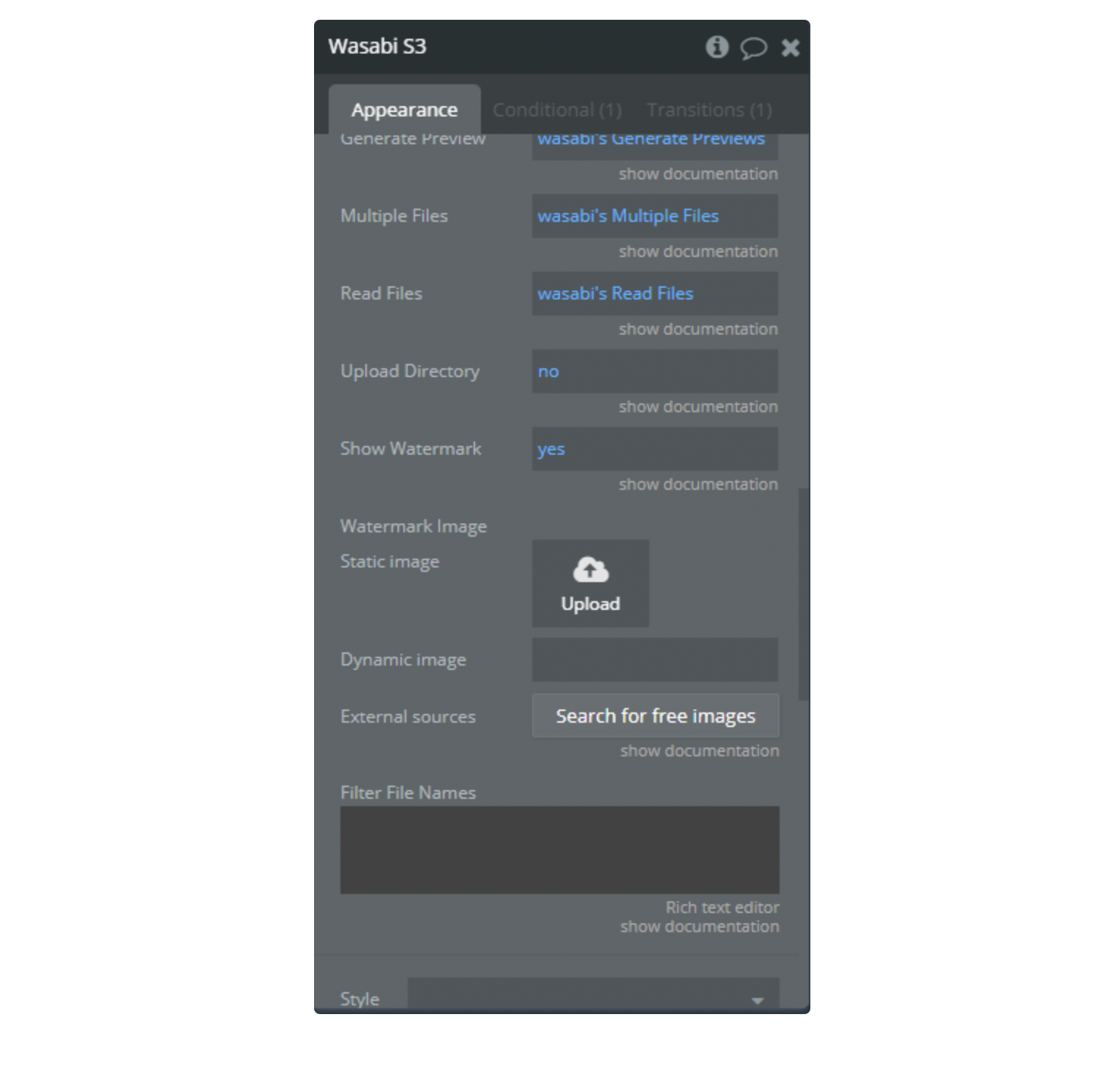 Wasabi Cloud Storage