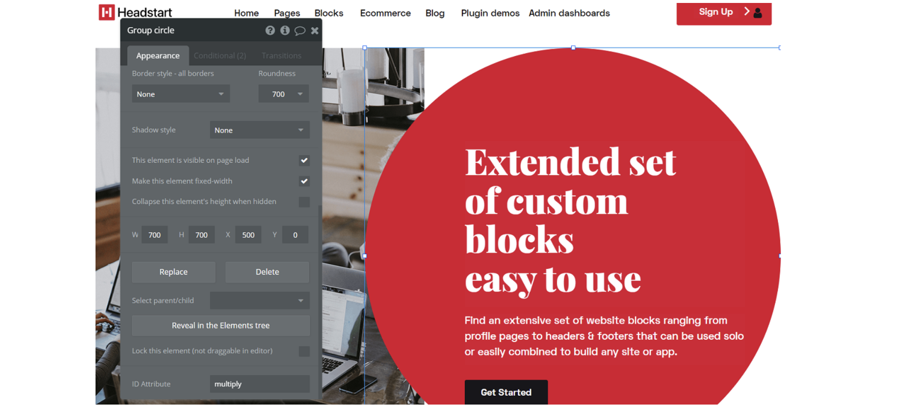 Image without caption