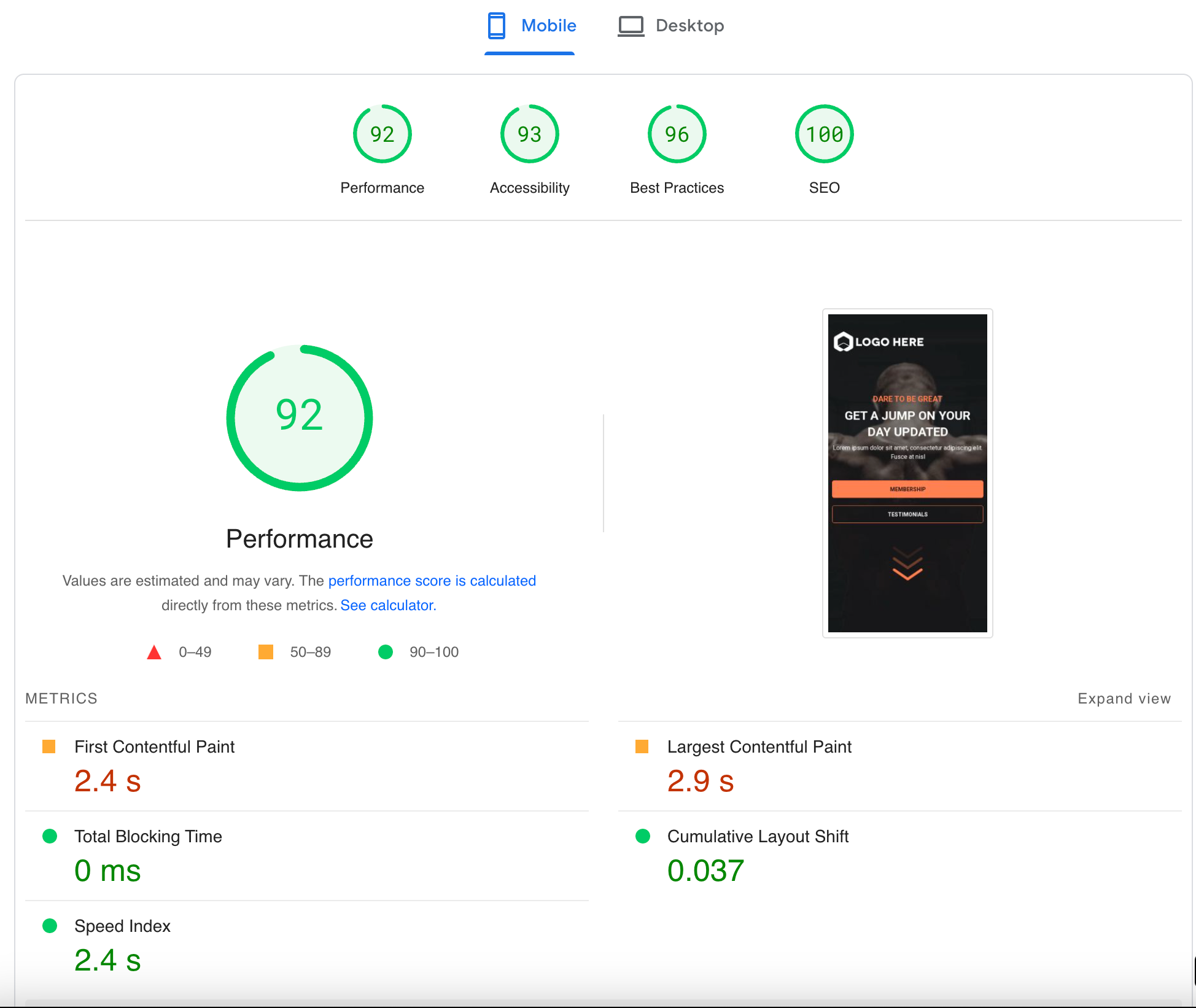 Image without caption