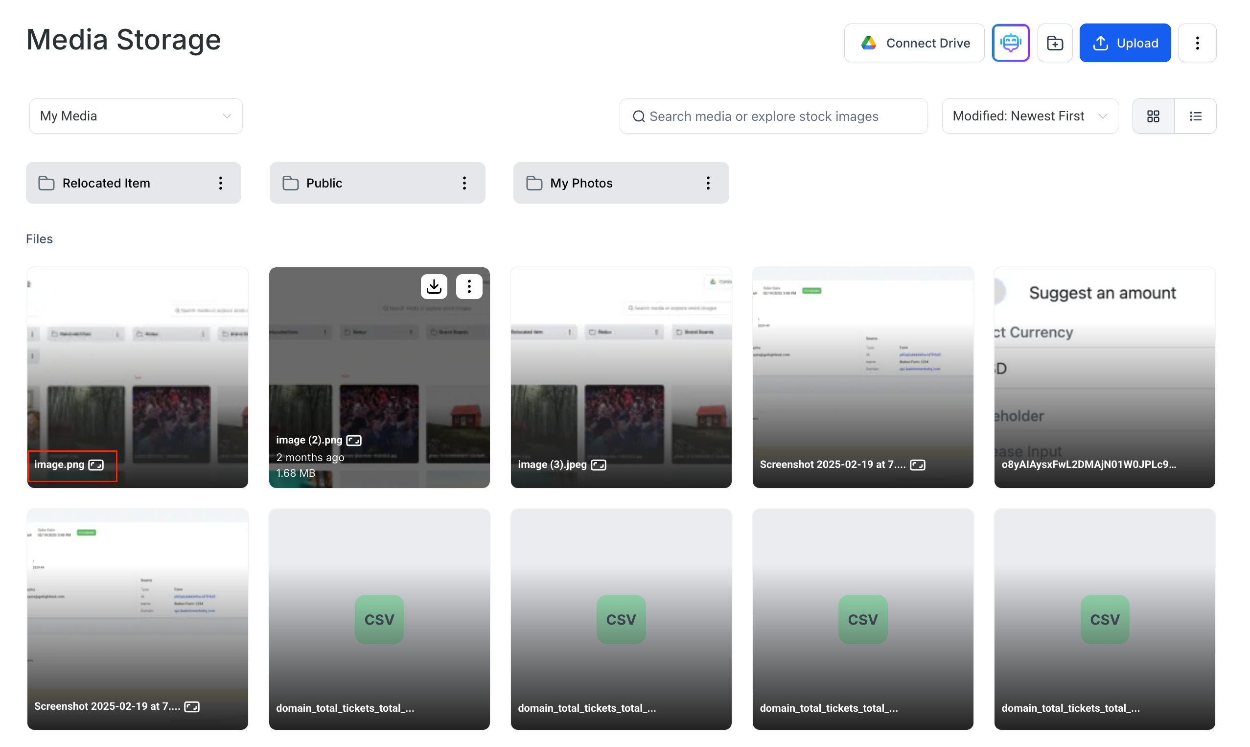 Image without caption