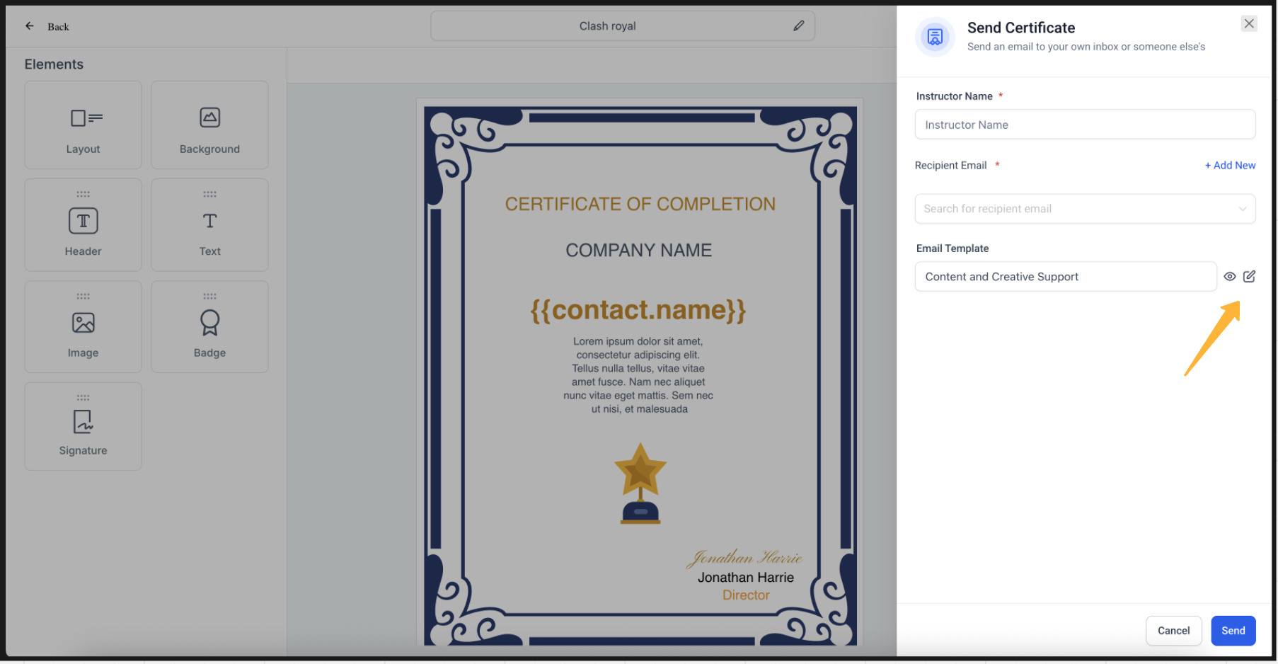 Image without caption