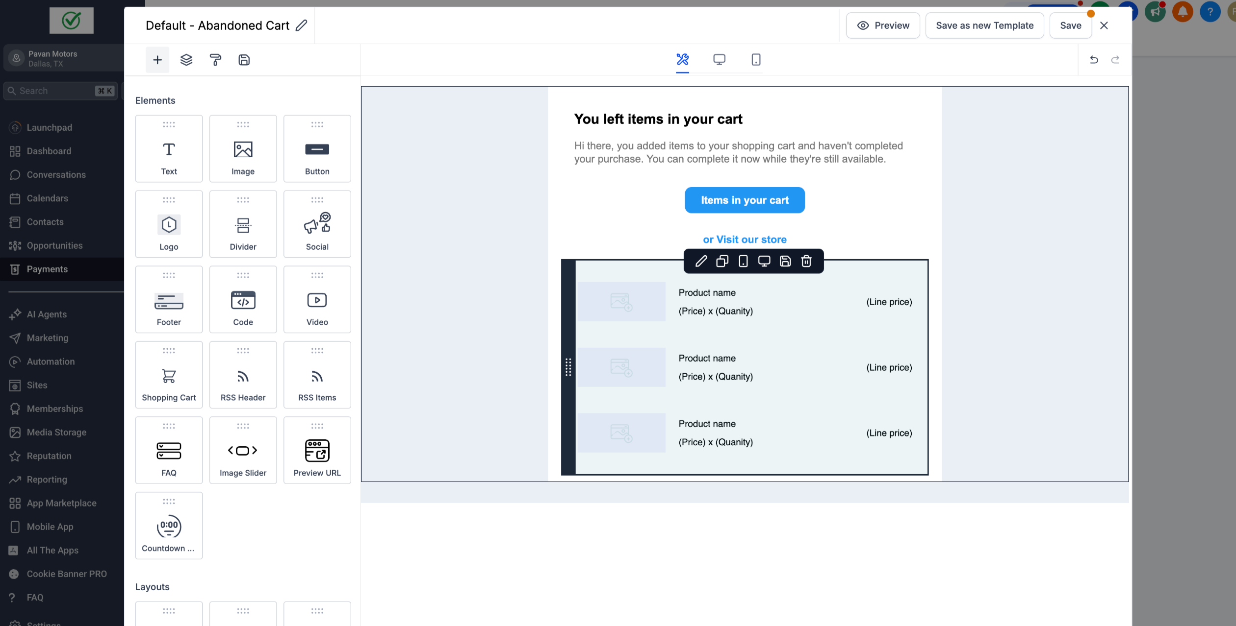 Image without caption