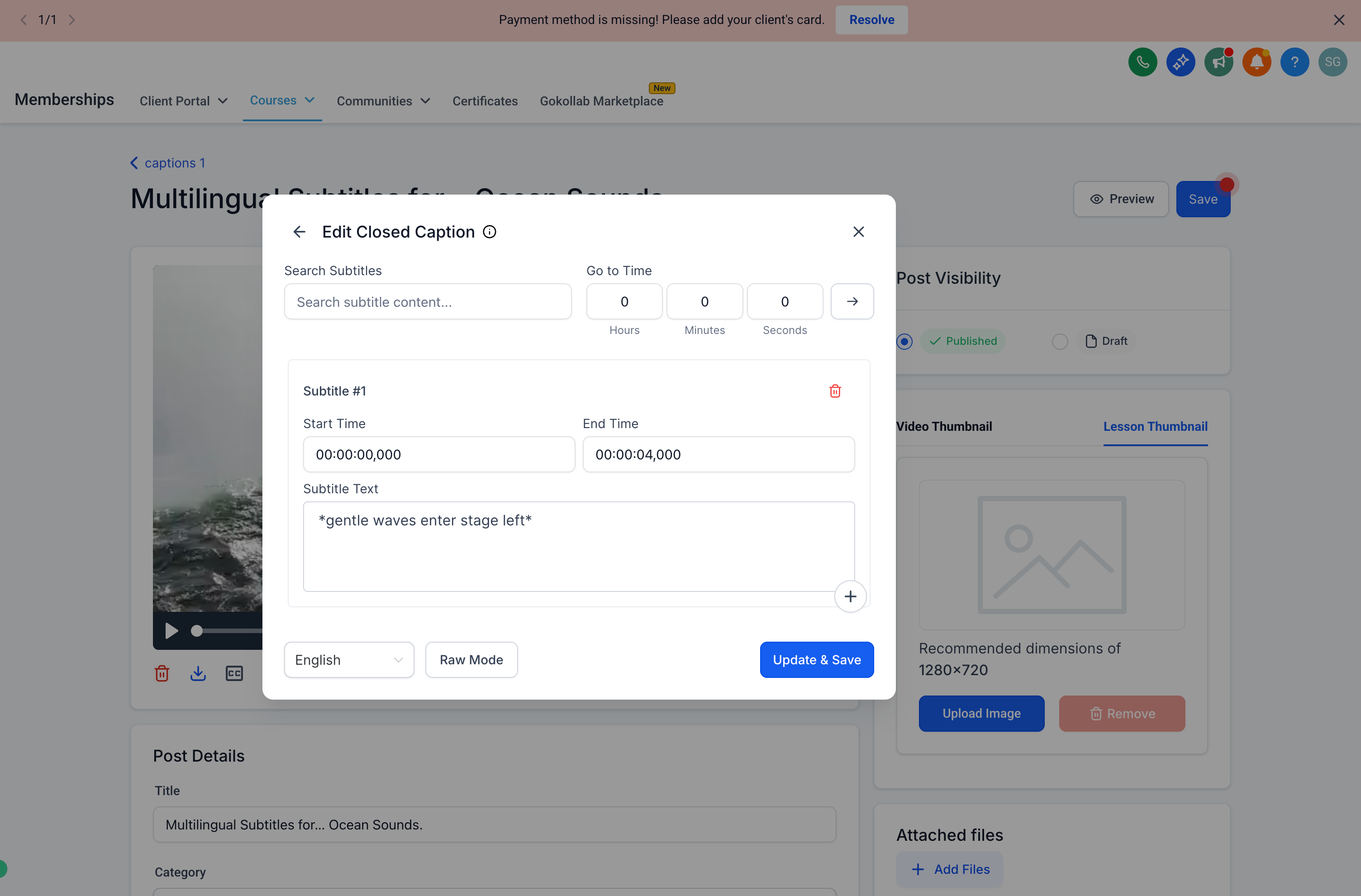 Image without caption