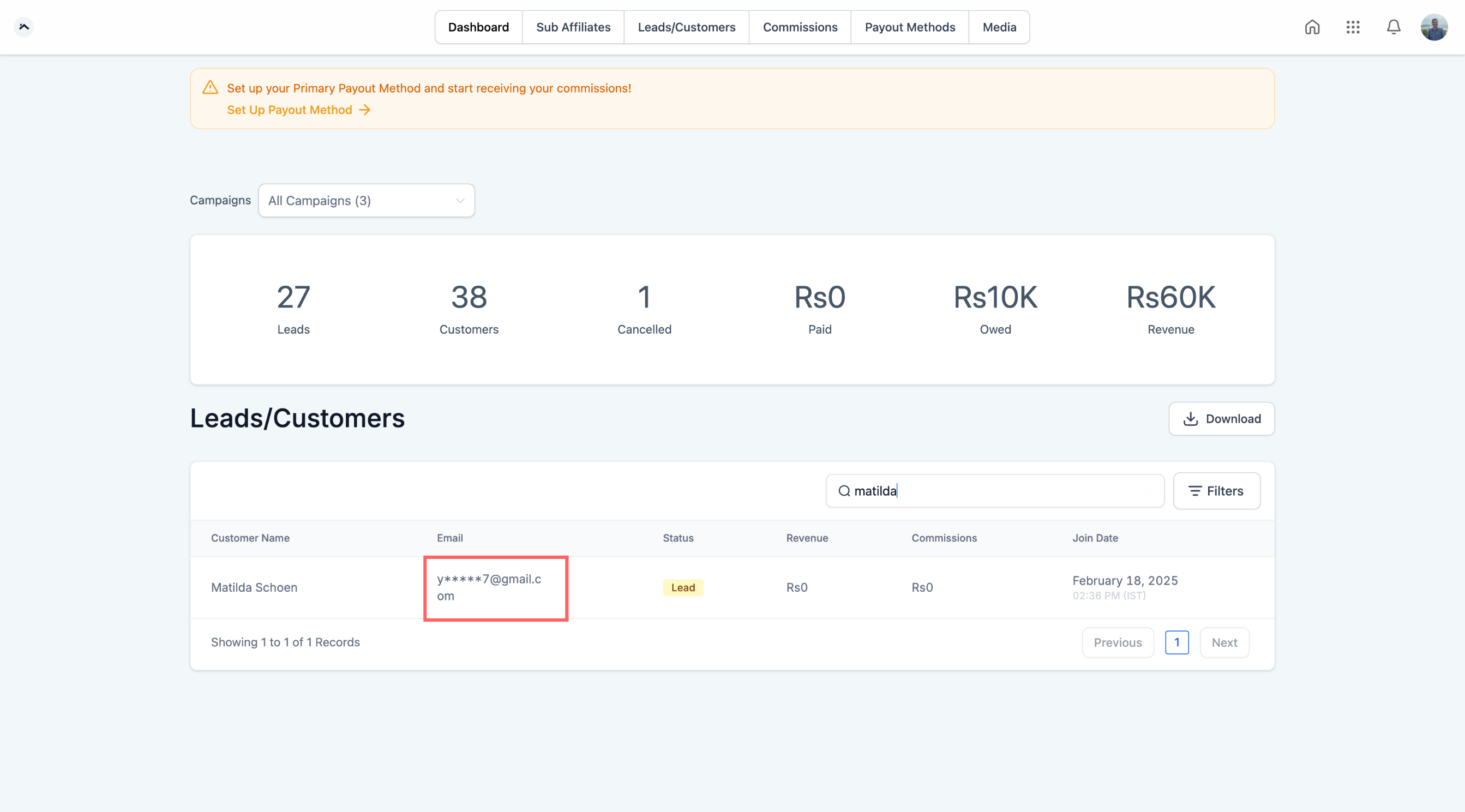 Image without caption