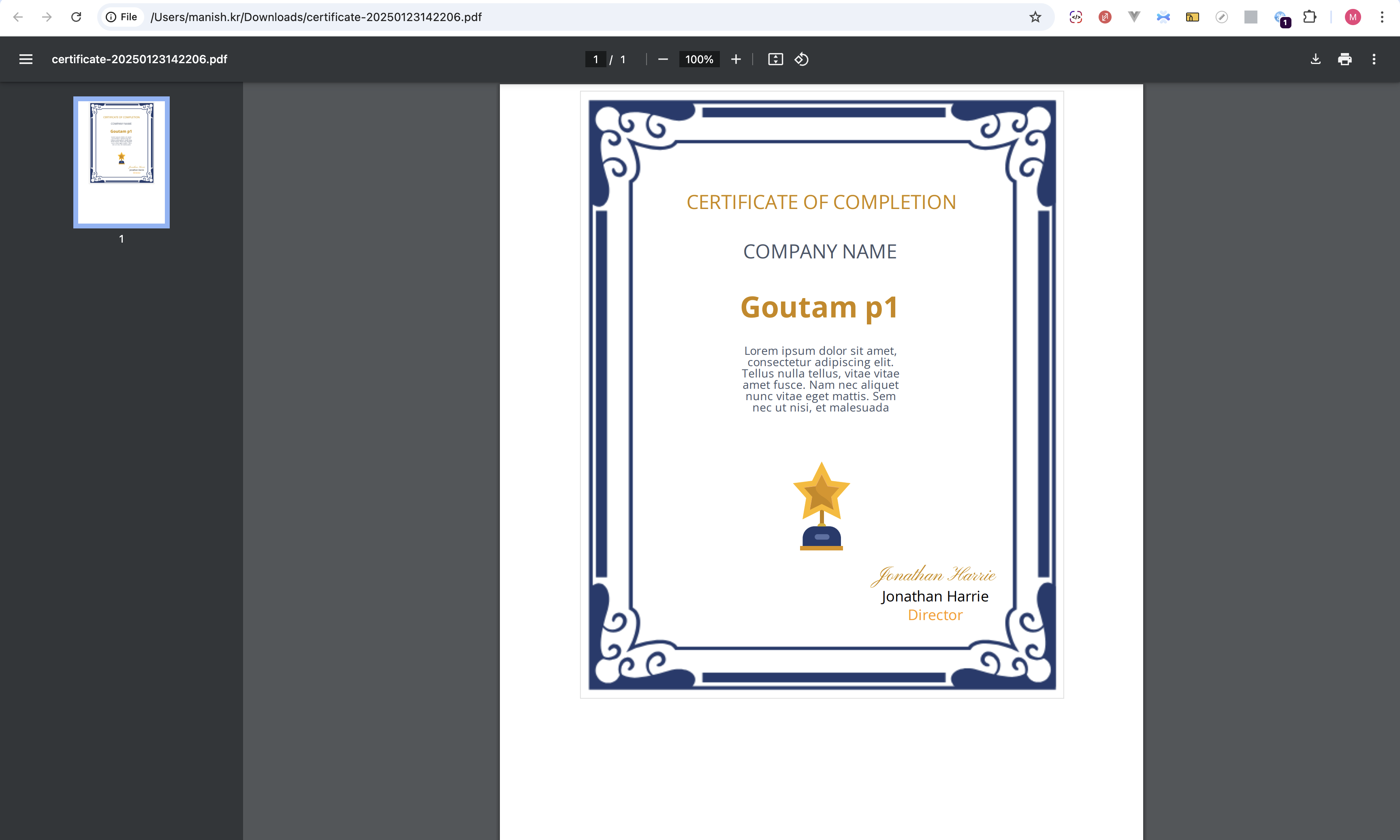 Image without caption