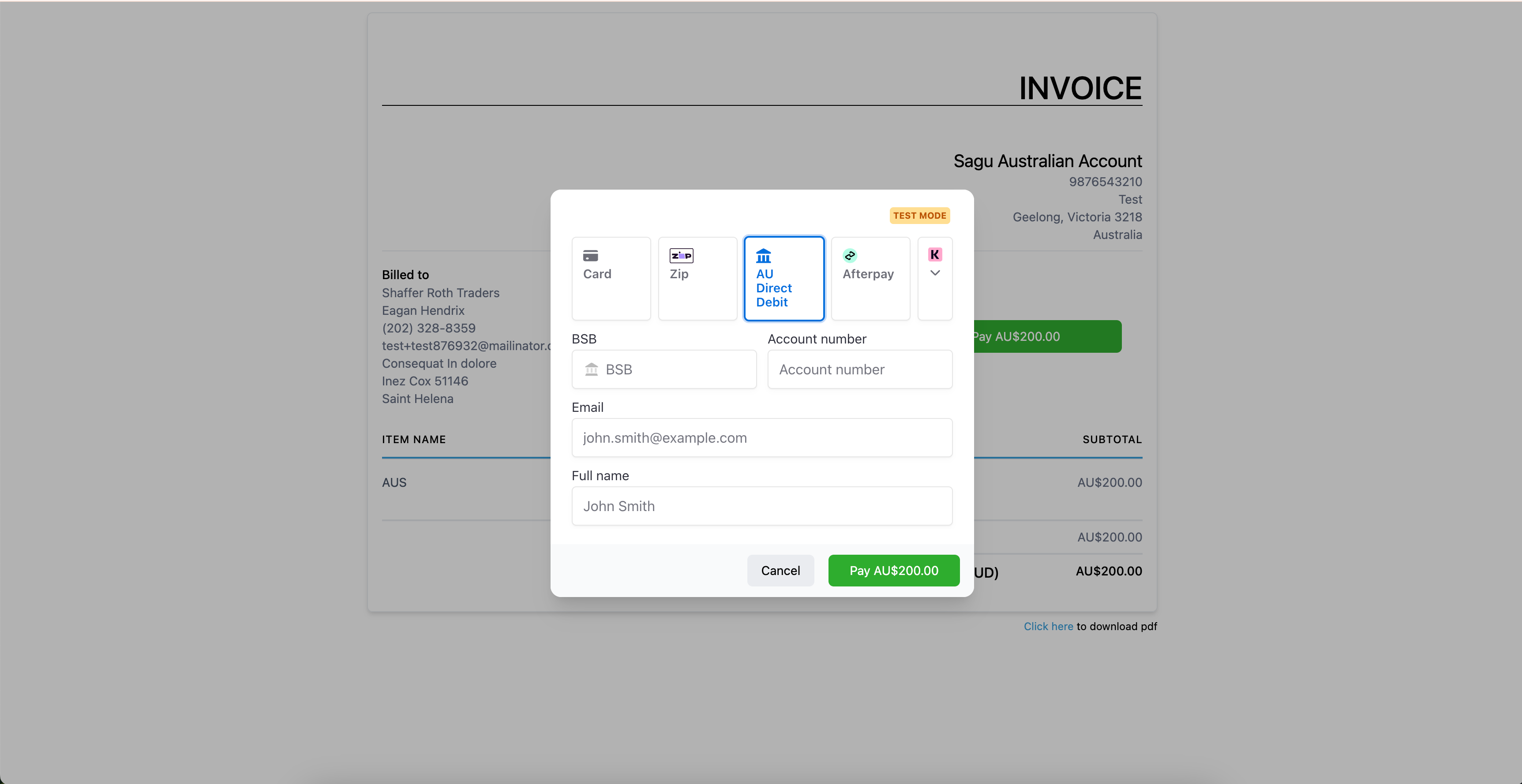 Image without caption