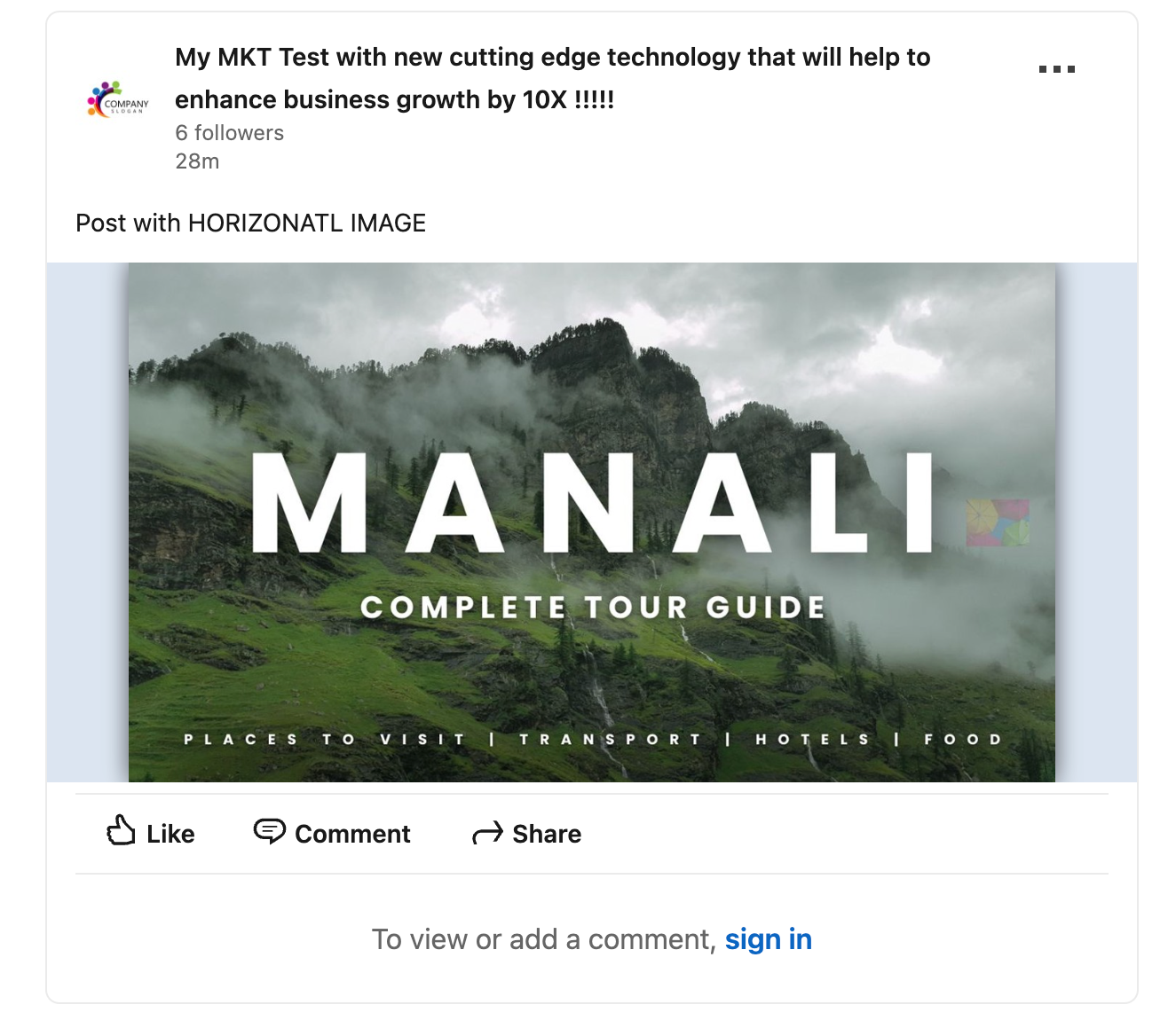 Image without caption