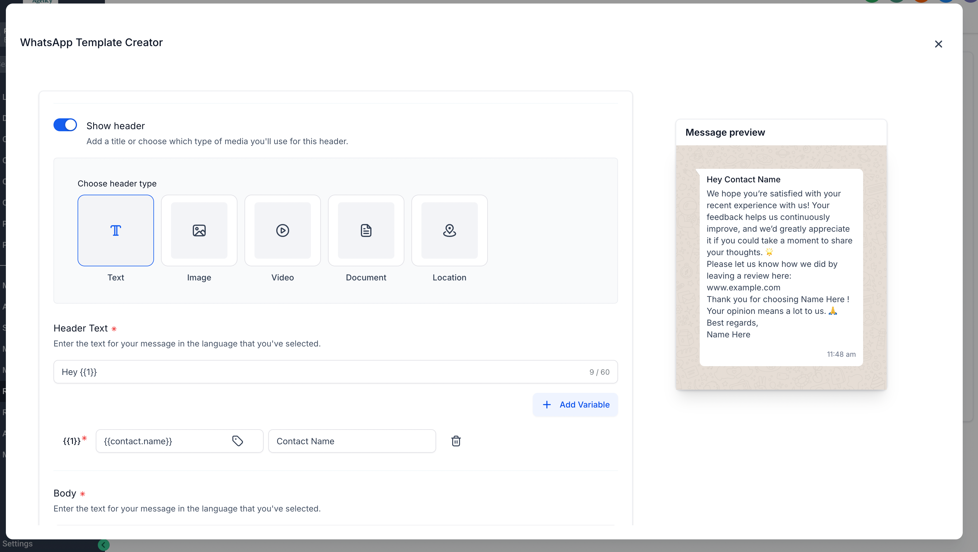 Image without caption