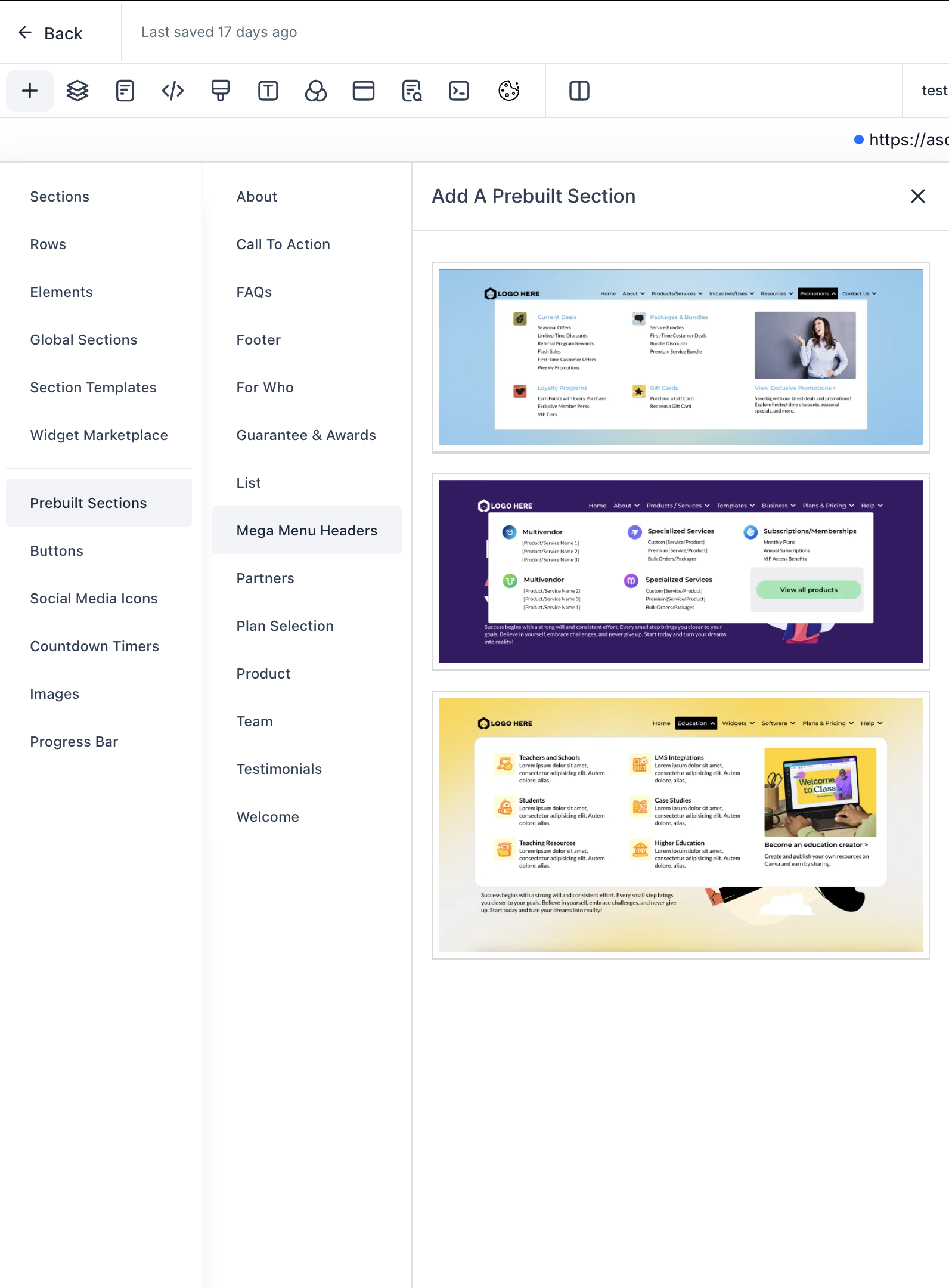 Image without caption