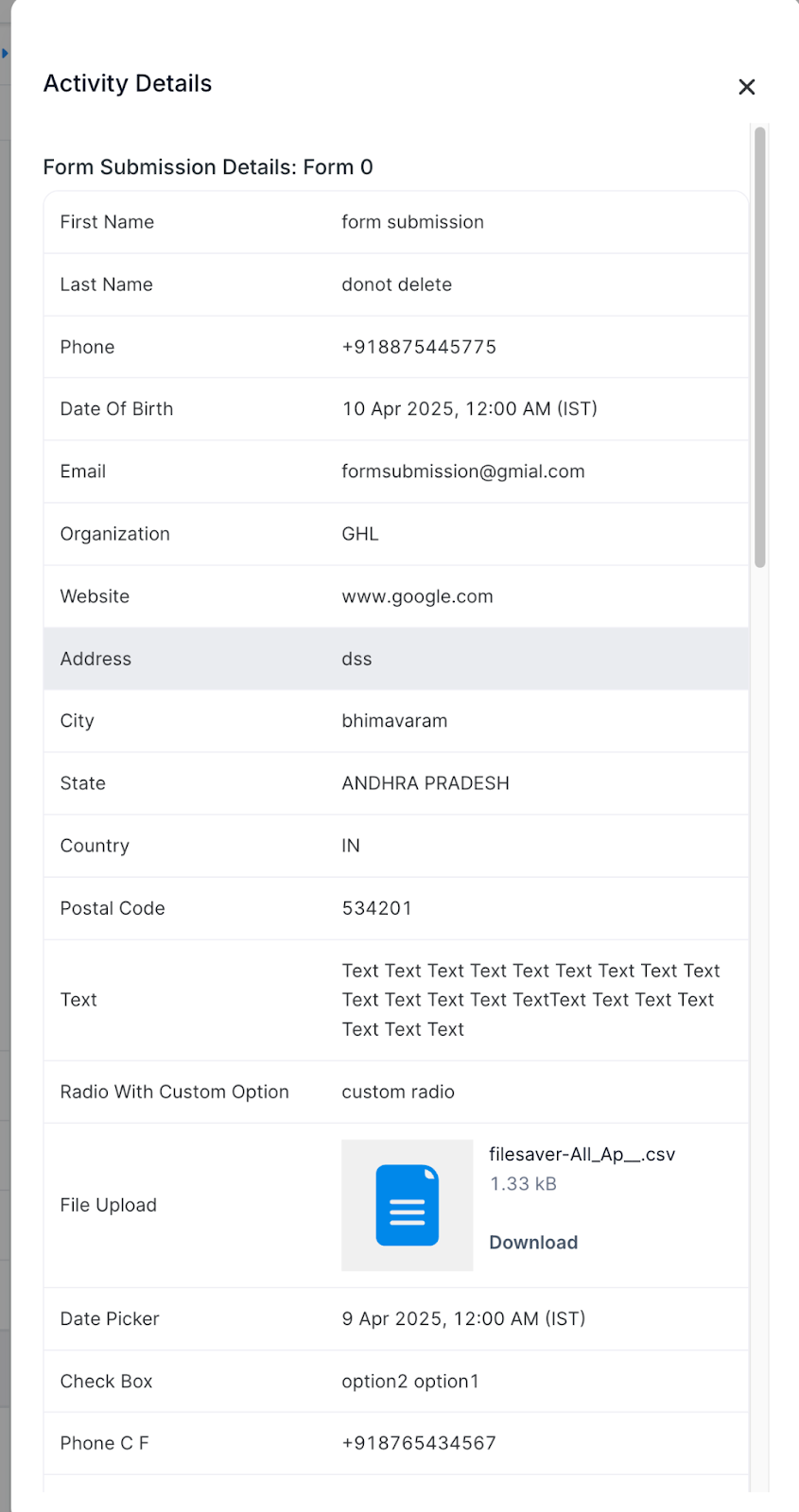 Image without caption