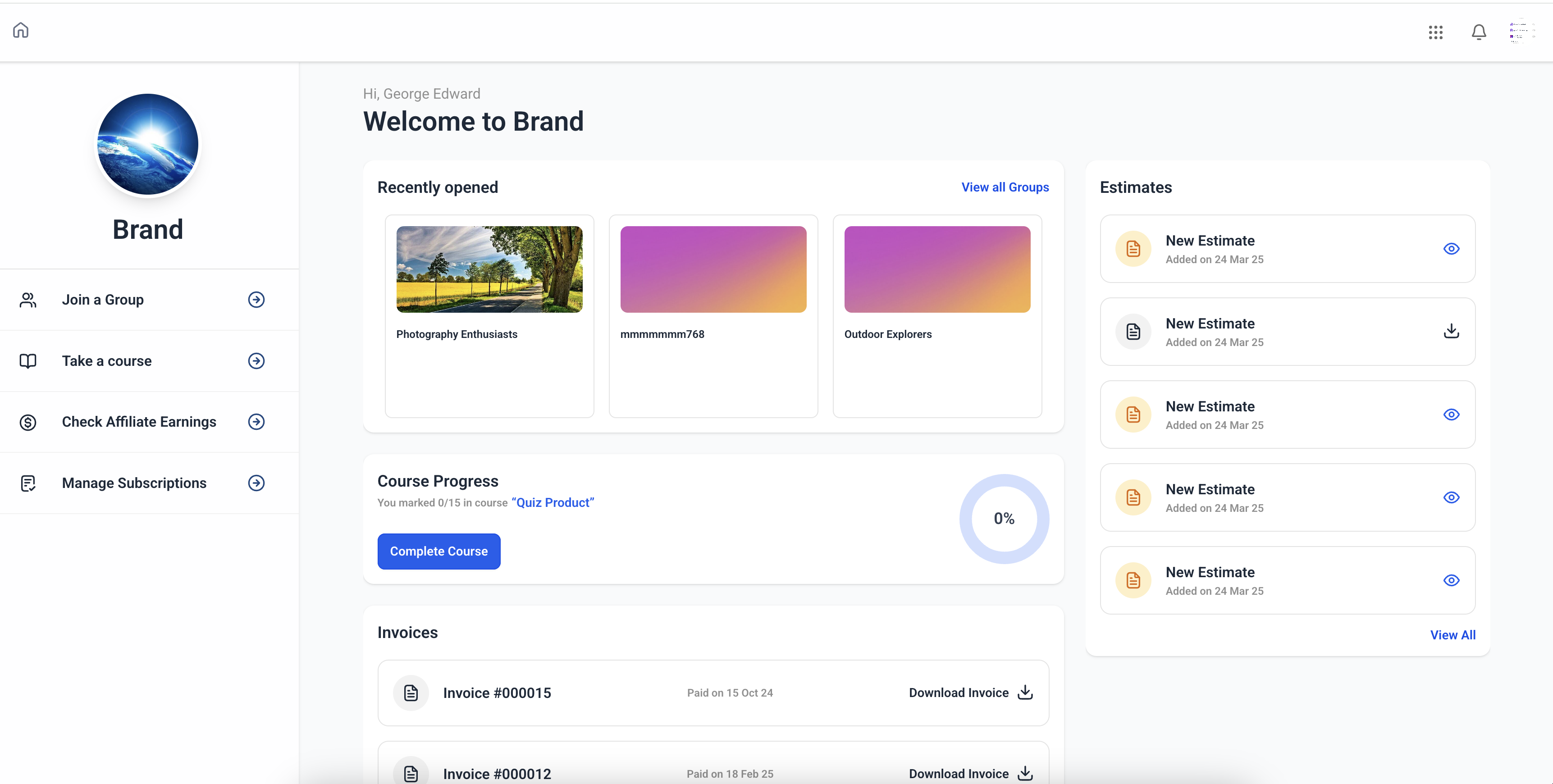 Image without caption