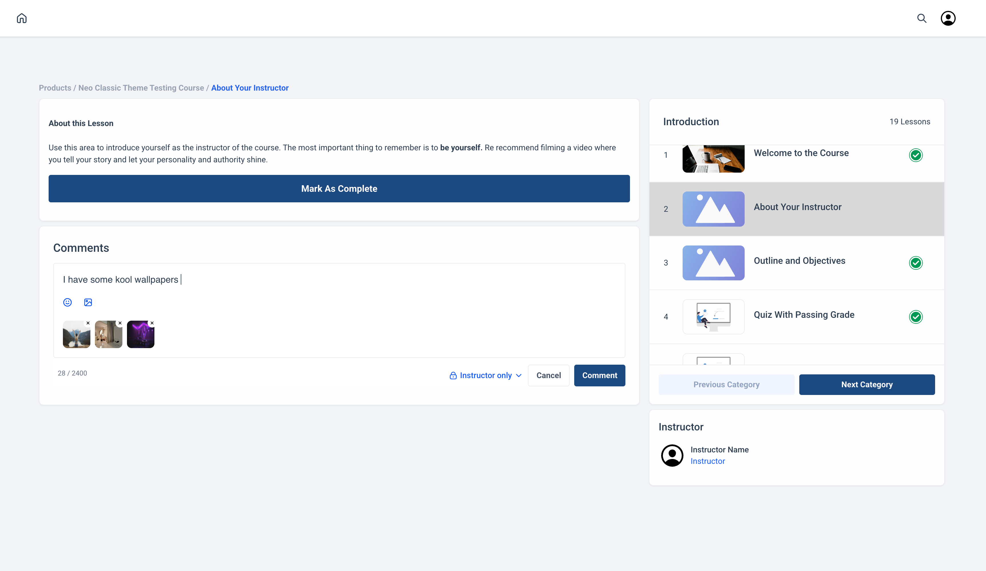 Image without caption