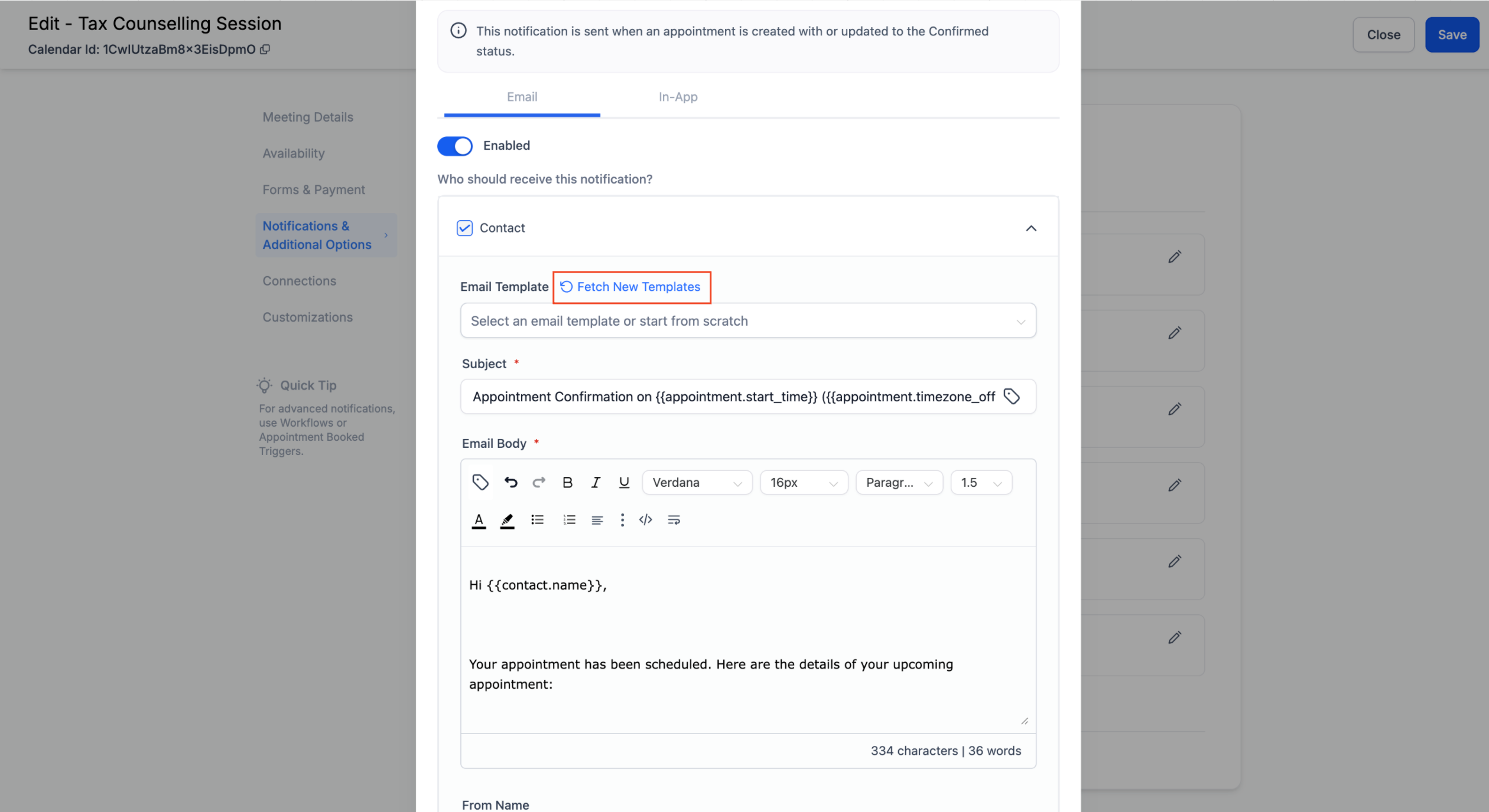 Image without caption