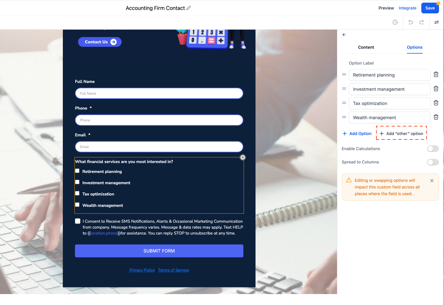 Image without caption