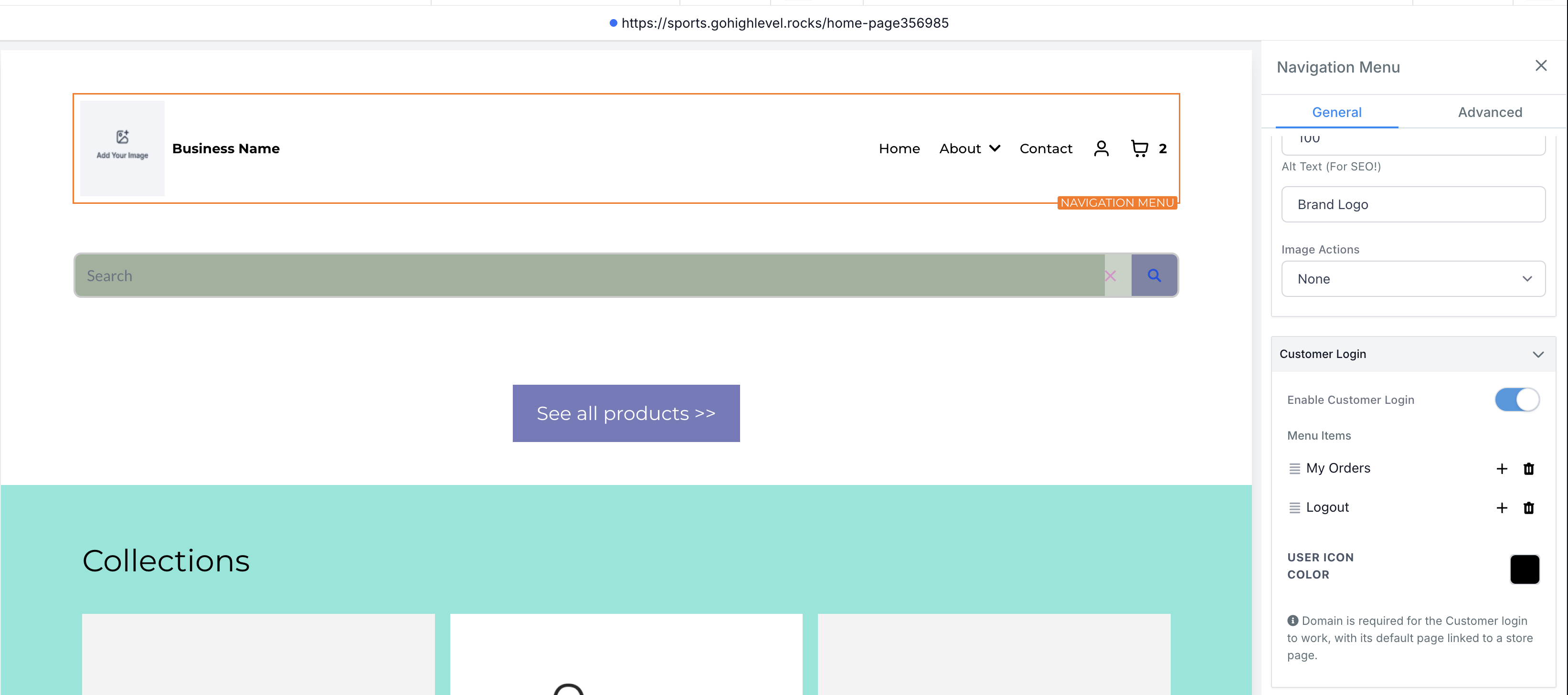 Image without caption