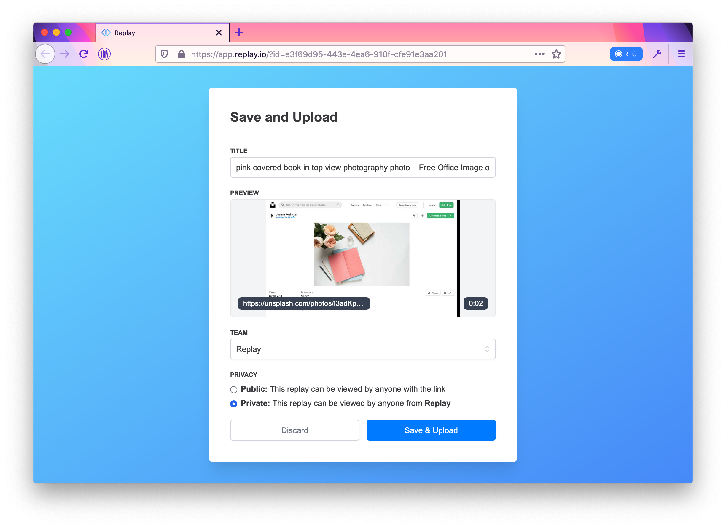 Image without caption