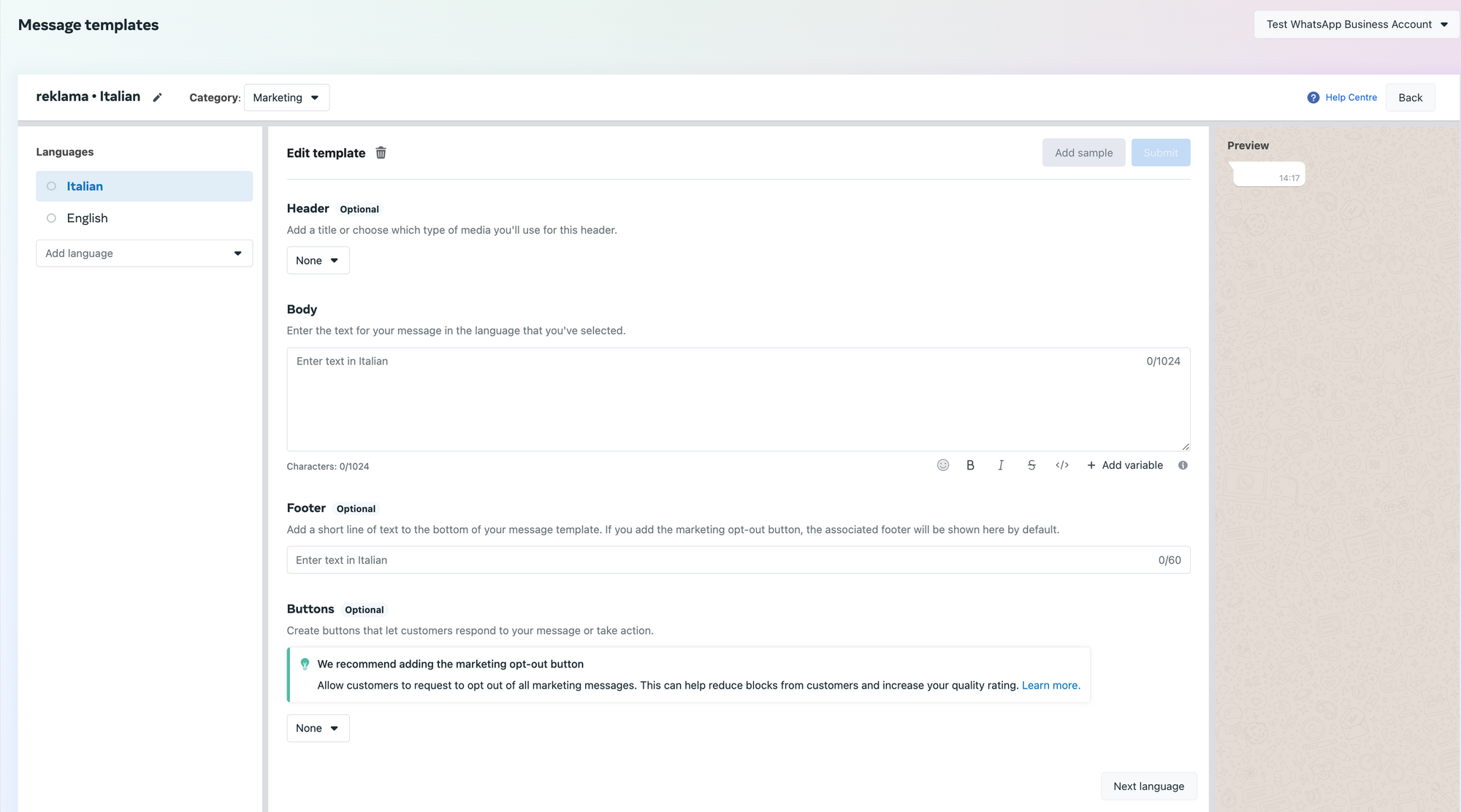 Image without caption