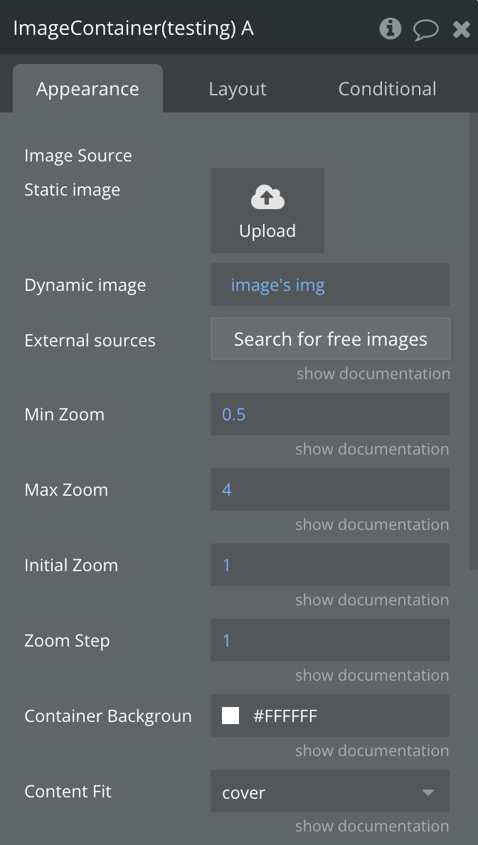 Image without caption