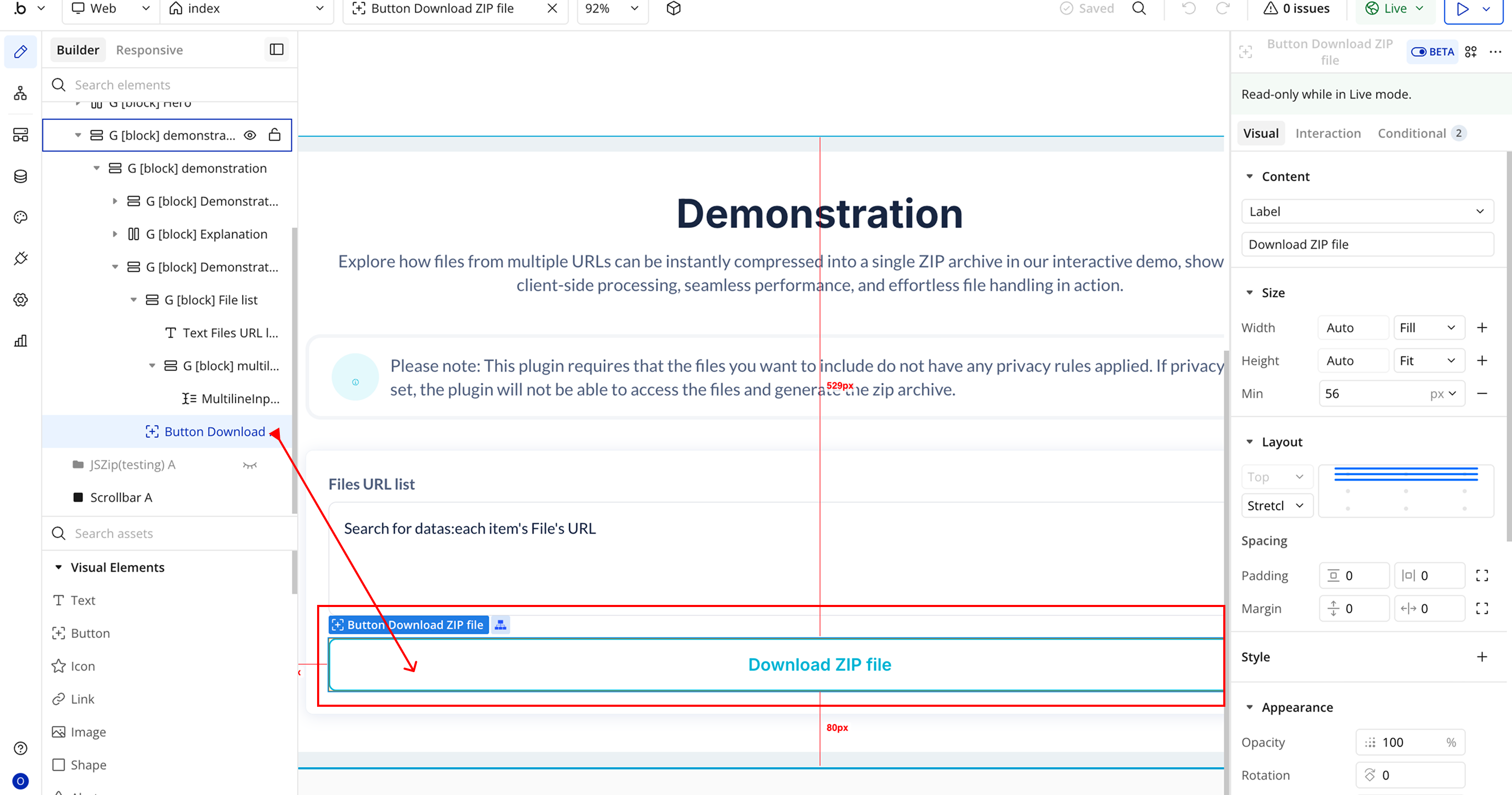 Image without caption