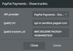Plugin Data → Show tracking information.