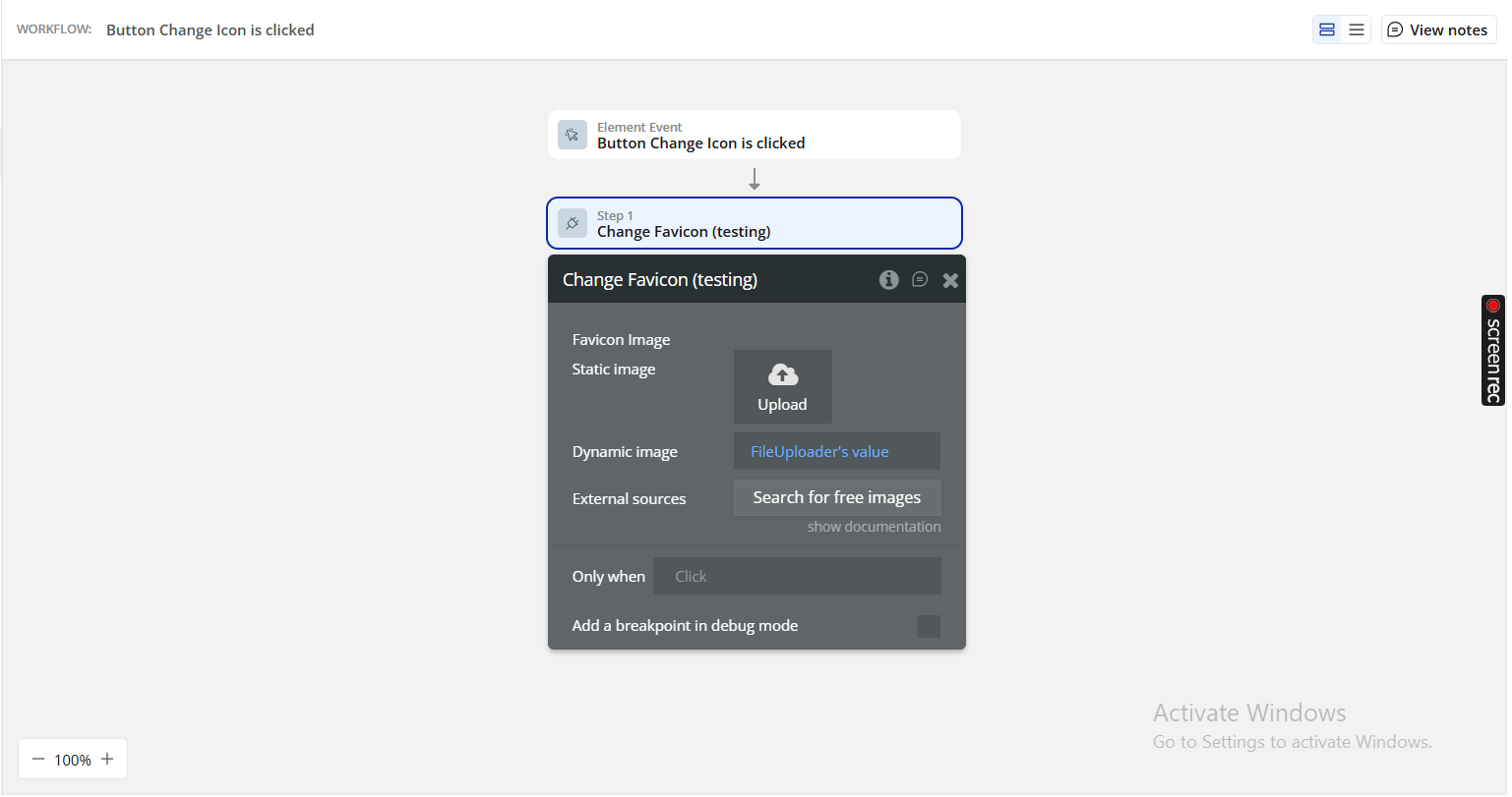 Image without caption